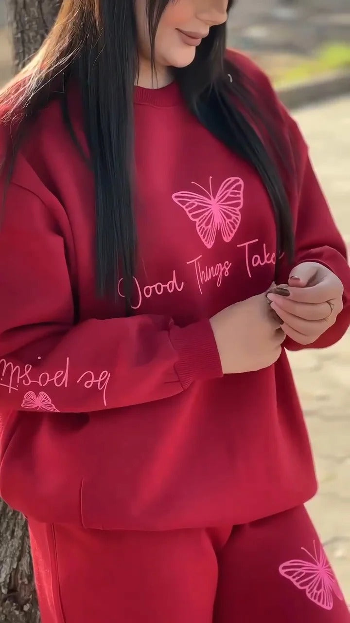 CH 612 BEAS ButterGood Winter Fleece Co-ords Set