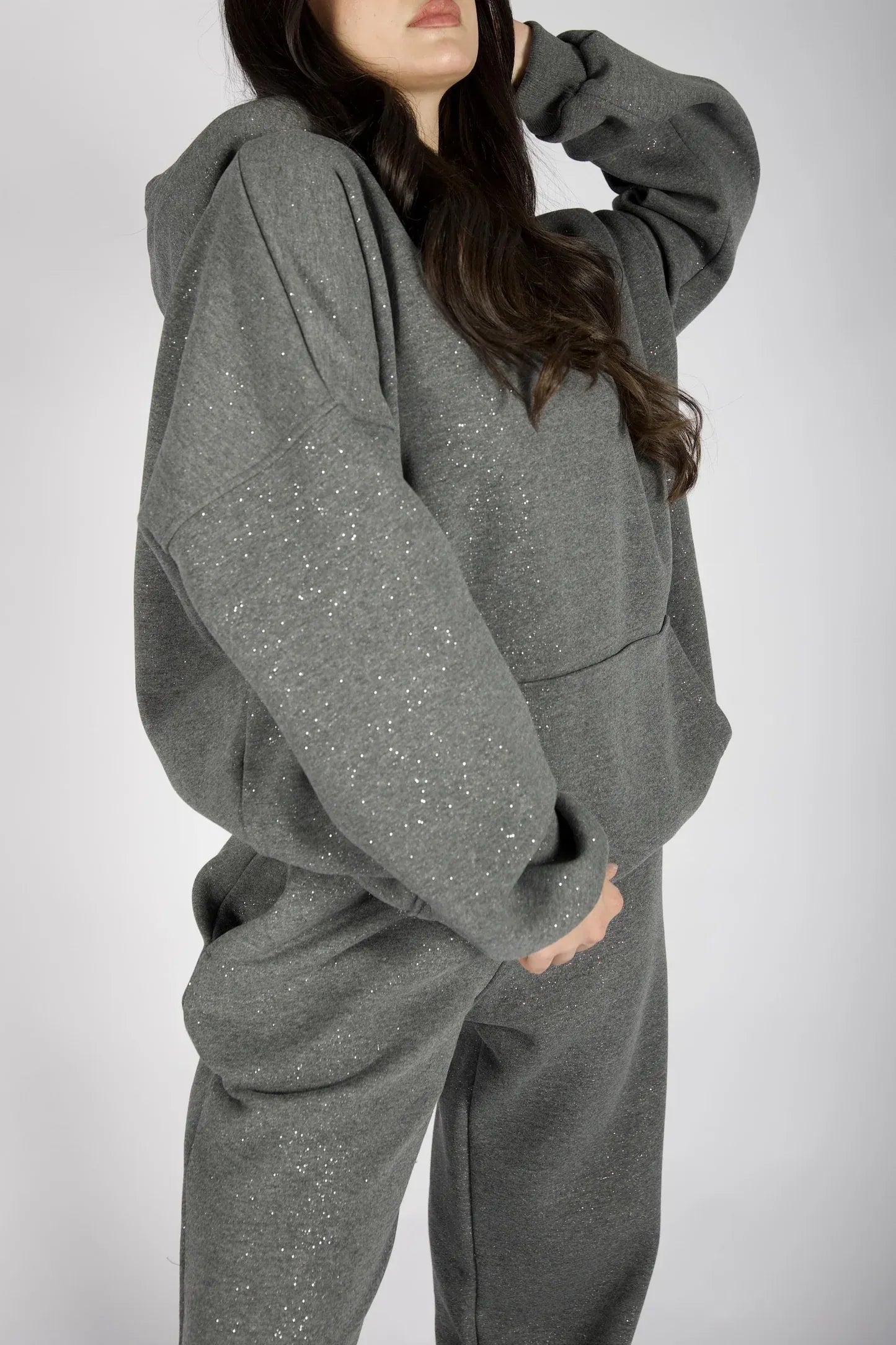 CH 609 BEAS GlitterBlend Fleece Tracksuit