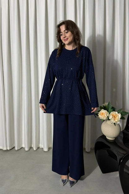 CH 610 BEAS Sparkle Premium Co-Ord Set