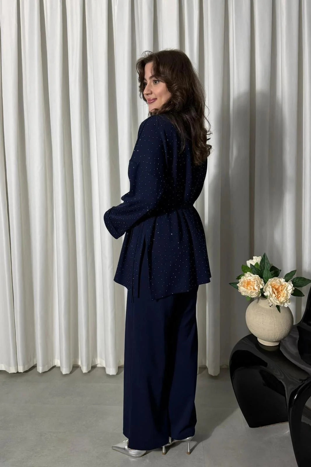 CH 610 BEAS Sparkle Premium Co-Ord Set