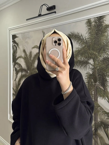 CH-606 BEAS Everyday Modest Abaya Style Hooded Outfit