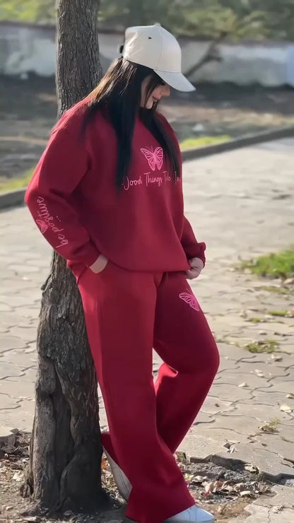 CH 612 BEAS ButterGood Winter Fleece Co-ords Set