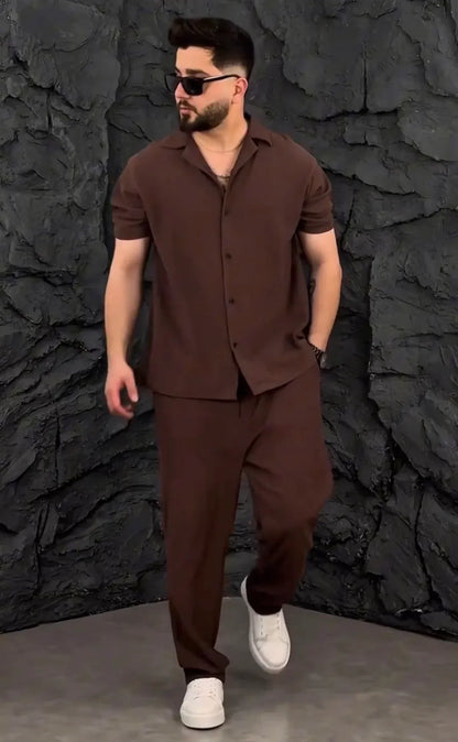 LI-79 BEASWEAR NEW Summer Round Neck Tracksuit