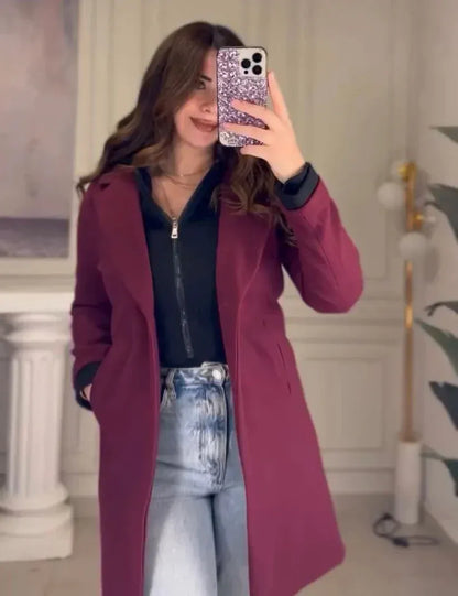 CH-599 BEAS Modish Fleece Coat