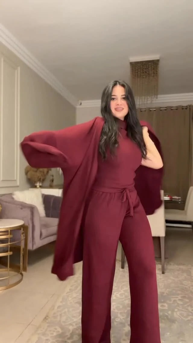 CH-604 BEAS Winter Glam 3-Piece Fleece Outfit