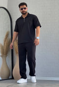 LI-78 BEASWEAR NEW Summer Zipper NECK TRACKSUIT