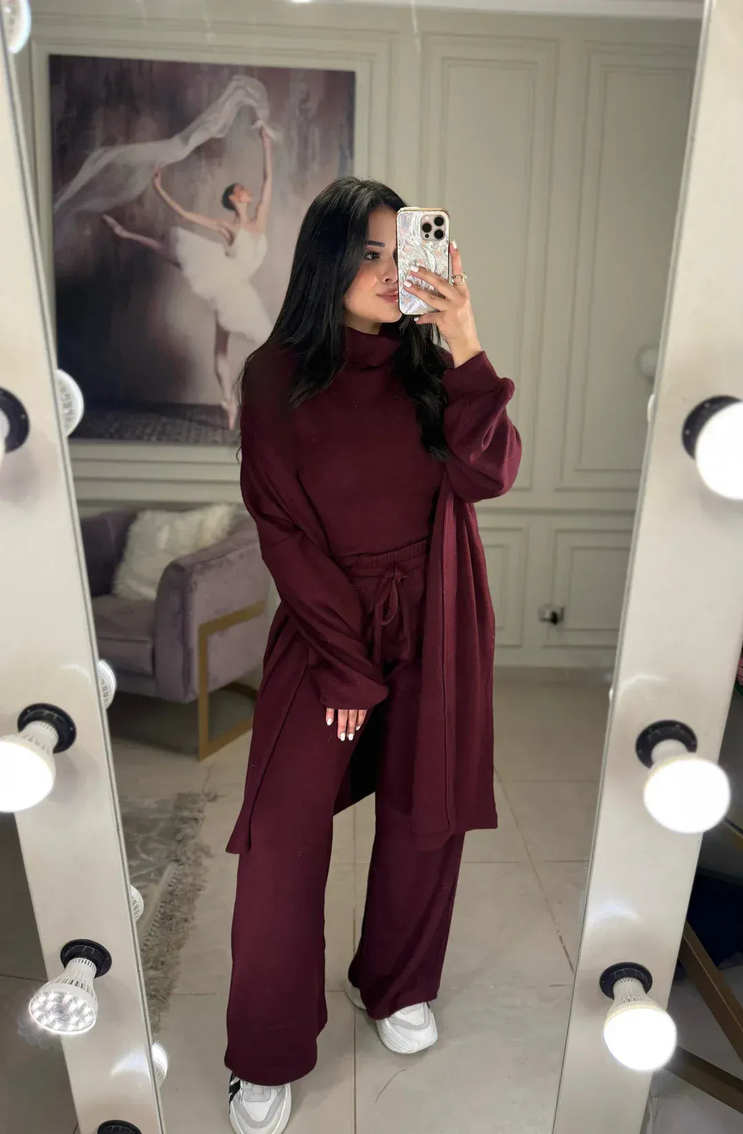 CH-604 BEAS Winter Glam 3-Piece Fleece Outfit