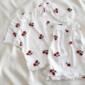 CH-6039 BEAS Printed Cherries Top & Boxer Set