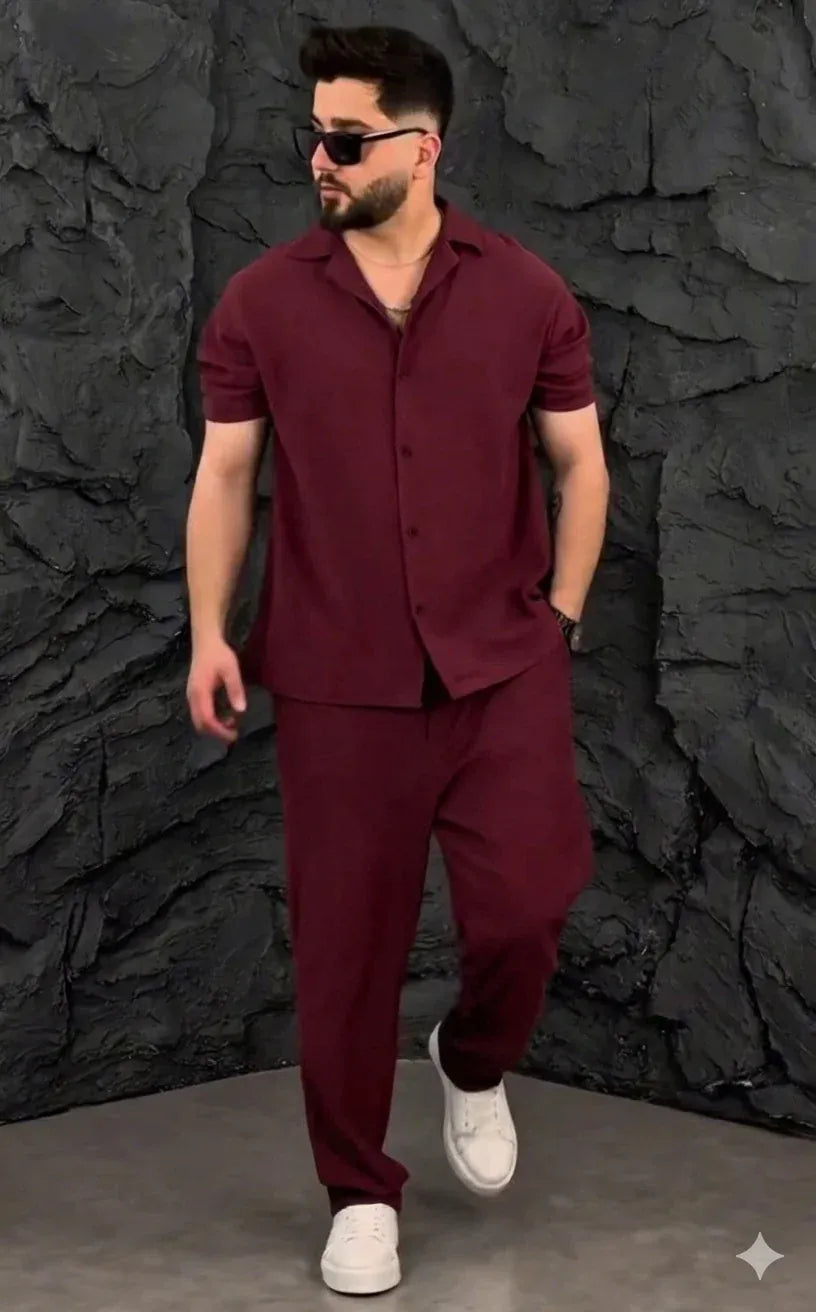 LI-79 BEASWEAR NEW Summer Round Neck Tracksuit