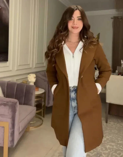 CH-599 BEAS Modish Fleece Coat