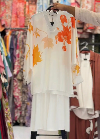 CH-6014 BEASWEAR Petal Soft 2-Piece Dress