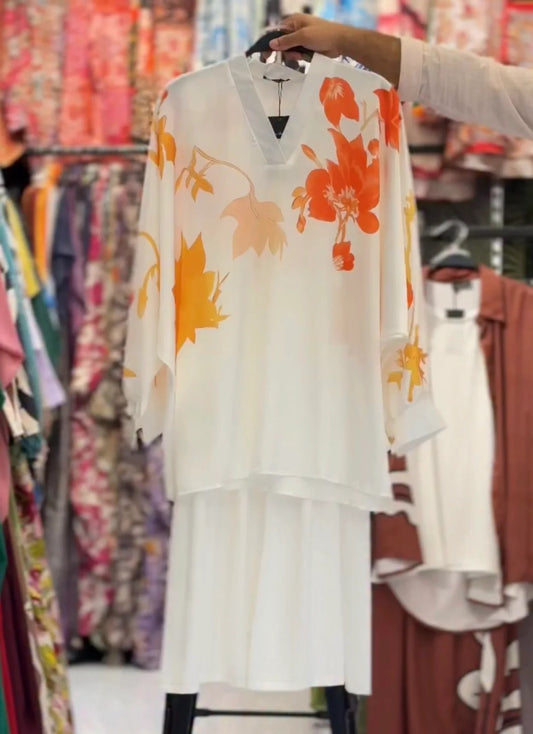 CH-6014 BEASWEAR Petal Soft 2-Piece Dress