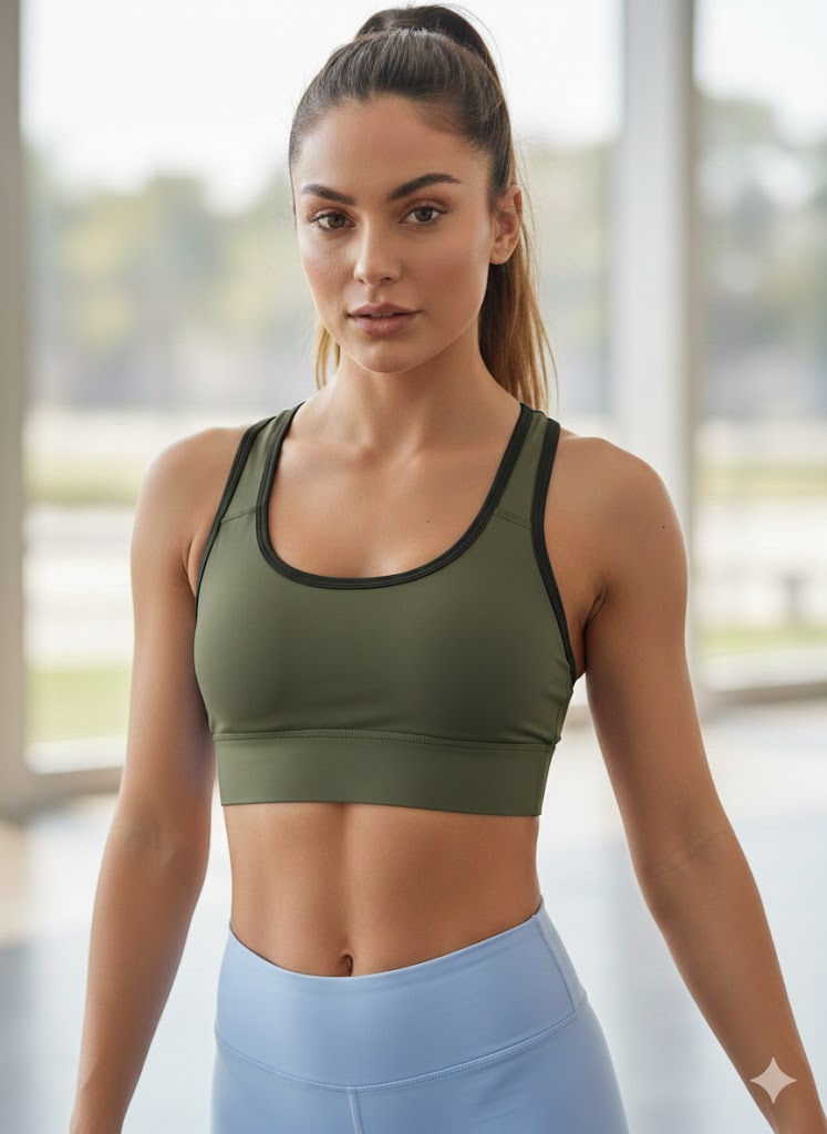 Women’s Racerback Sports Bra Top (D-3)