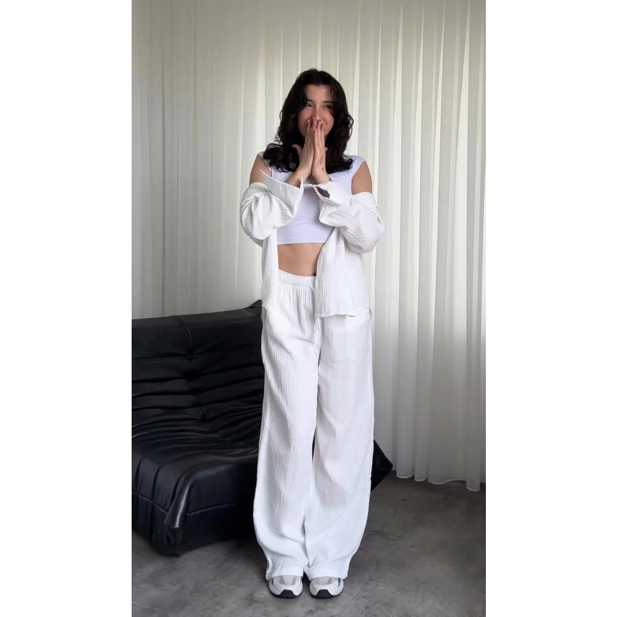 CH-6047 | BEAS | Elegant Relaxed Co-Ord Set