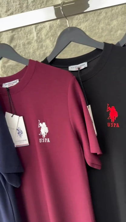 CH-574 US POLO Long Loose Top BEAS