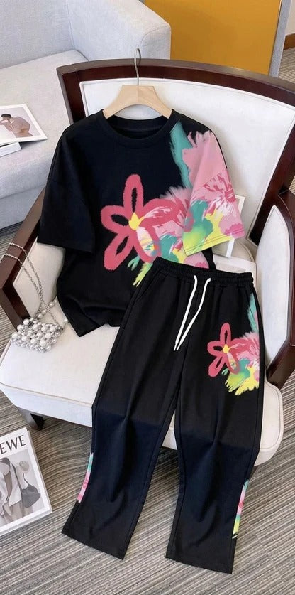 CH-6053 BEAS Floral Breeze Co-Ord Set