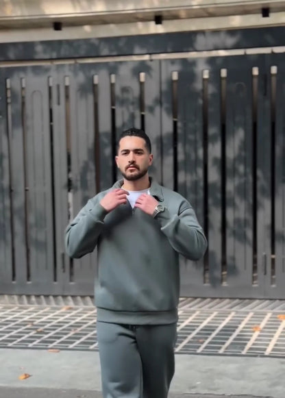 LI-74 BEAS NEW WINTER Zipper NECK TRACKSUIT