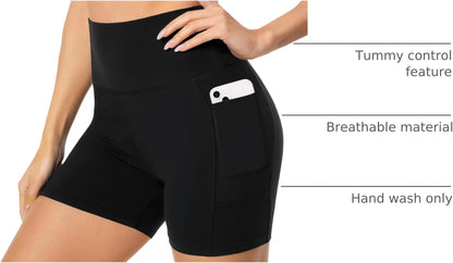 CH-575 BEAS High Waist Lycra Tummy Control Gym Shorts – Women’s Fitness, Yoga & Running Wear