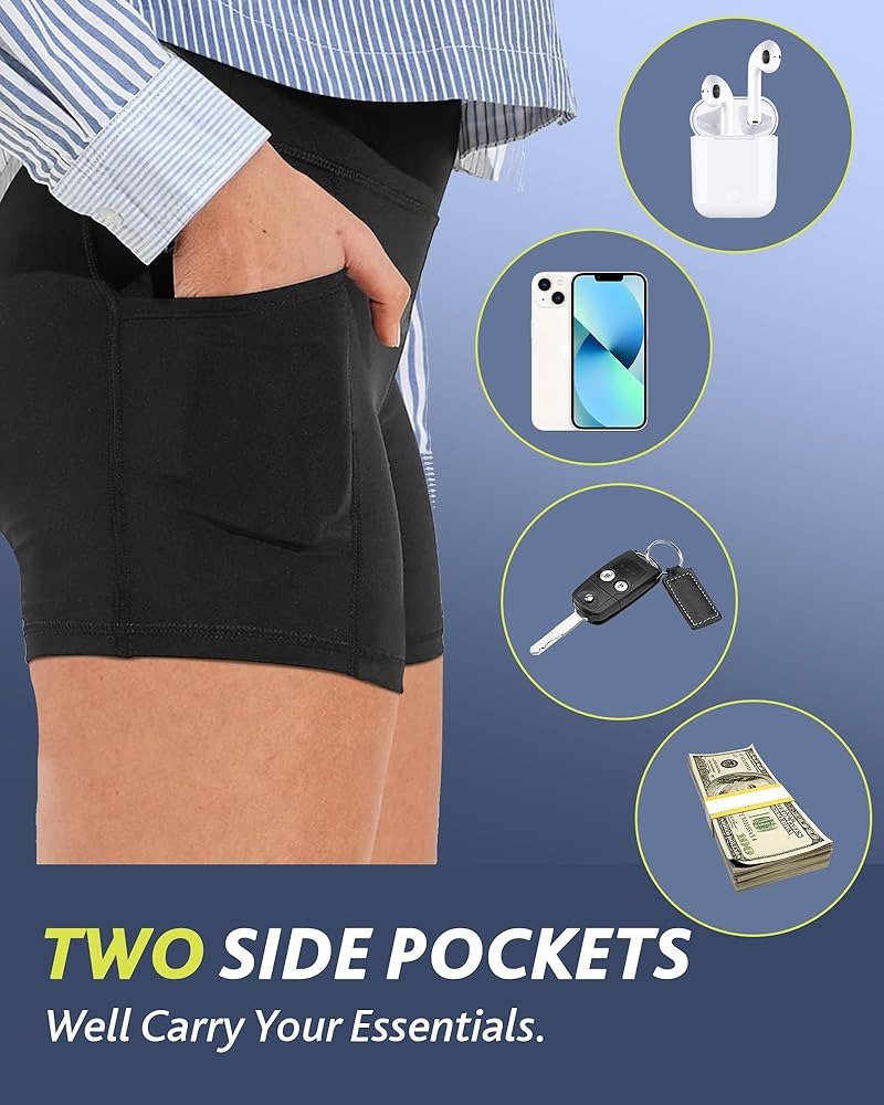 CH-575 BEAS High Waist Lycra Tummy Control Gym Shorts – Women’s Fitness, Yoga & Running Wear