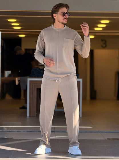 BEAS NEW WINTER ROUND NECK TRACKSUIT Li-58