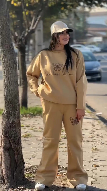 CH 612 BEAS ButterGood Winter Fleece Co-ords Set