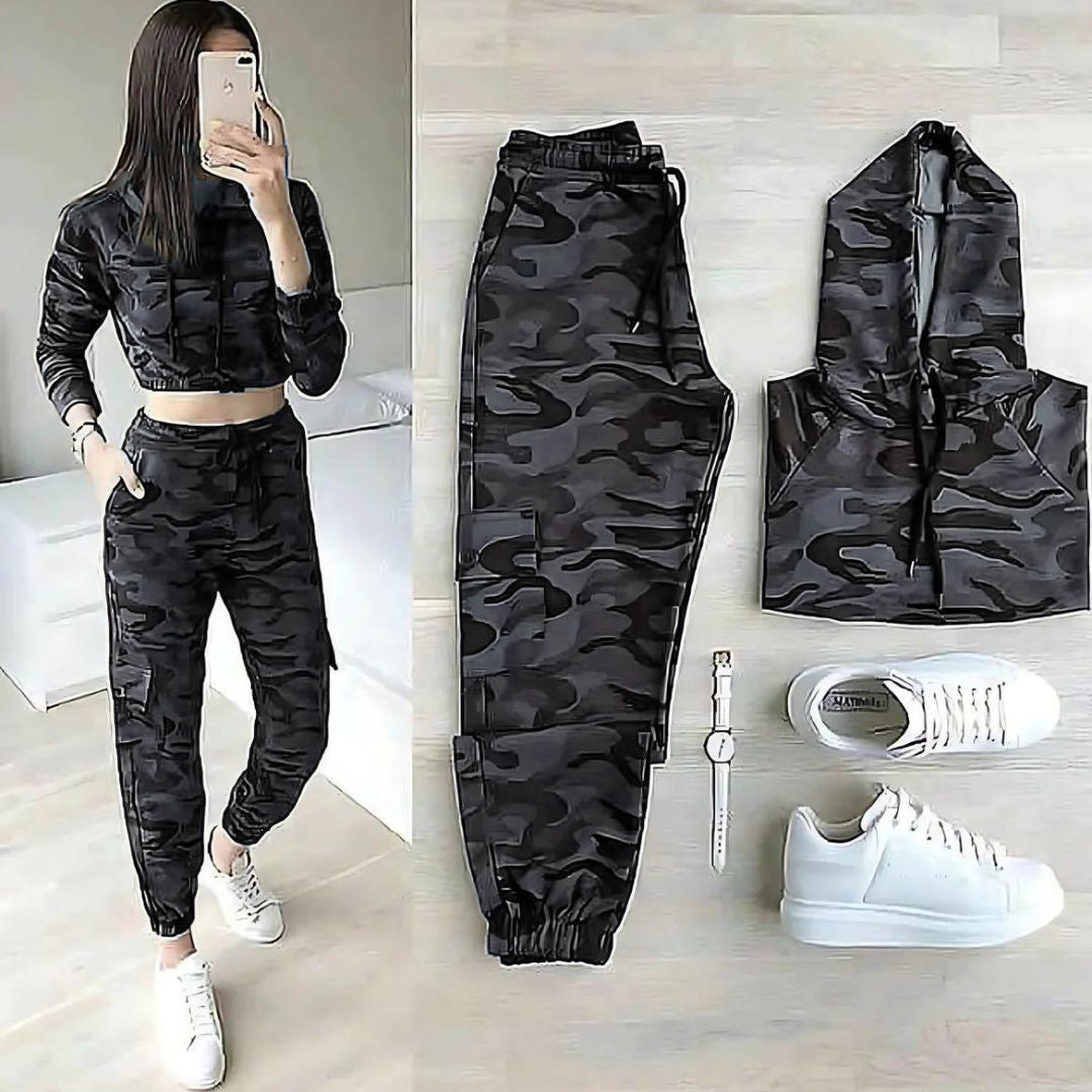 LY-13 Camouflage Winter Tracksuit