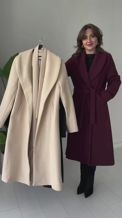 CH-585 BEAS Premium Wrap Fleece Coat – Full Lining