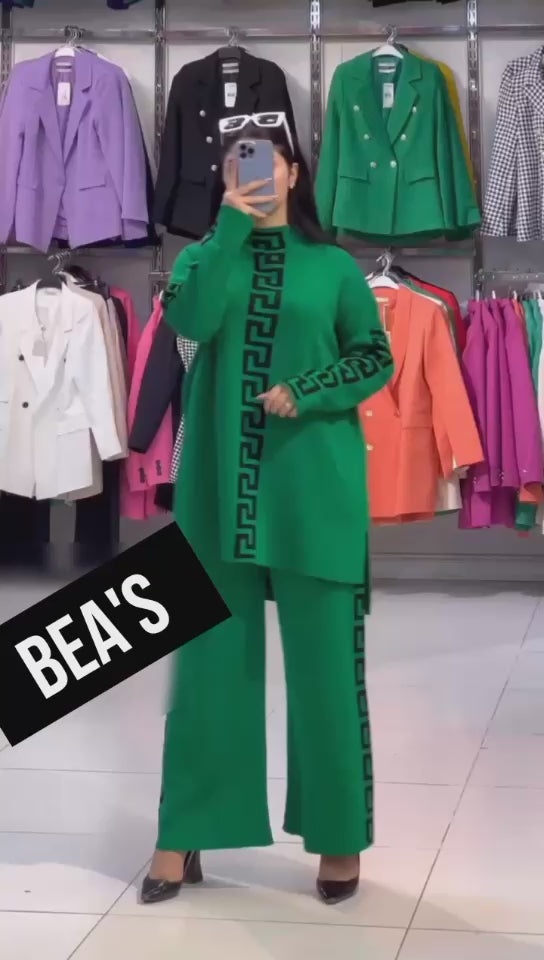 CH-324 Pcs Printed Winter Outfit