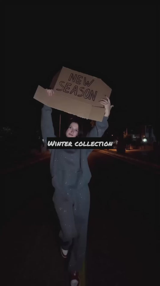 CH 609 BEAS GlitterBlend Fleece Tracksuit