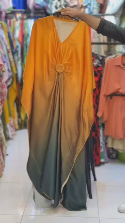 CH-537 Beaswear Double Tone Kaftan