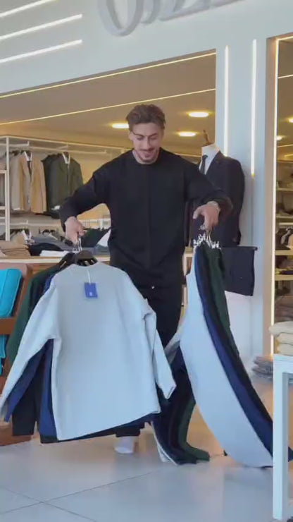LI-59 BEAS | Jet Black Essential Fleece Co-Ord Set