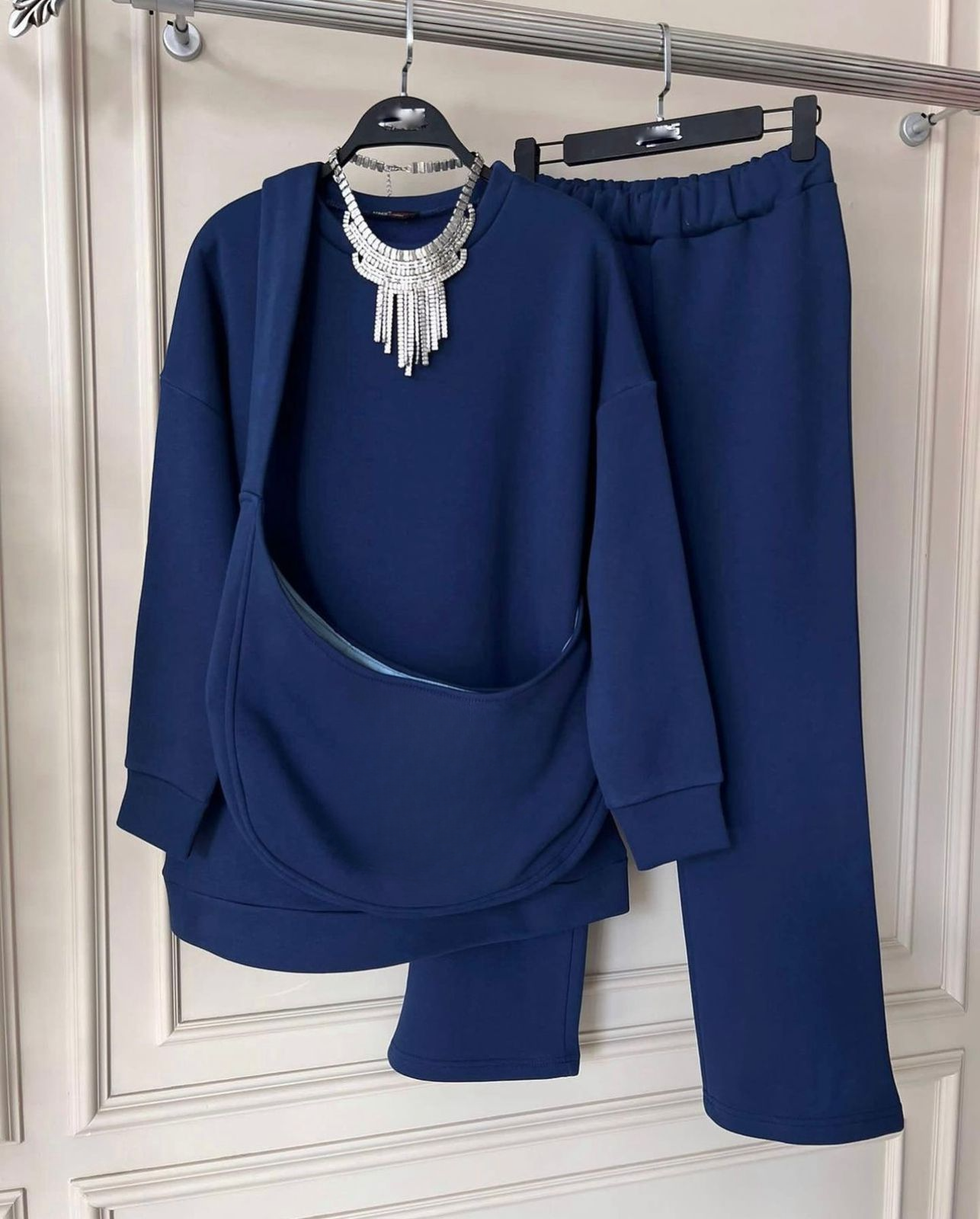 CH 391 Bea's Carryall Winter Fleece Co Ords Set SweatShirt + Trouser + Bag