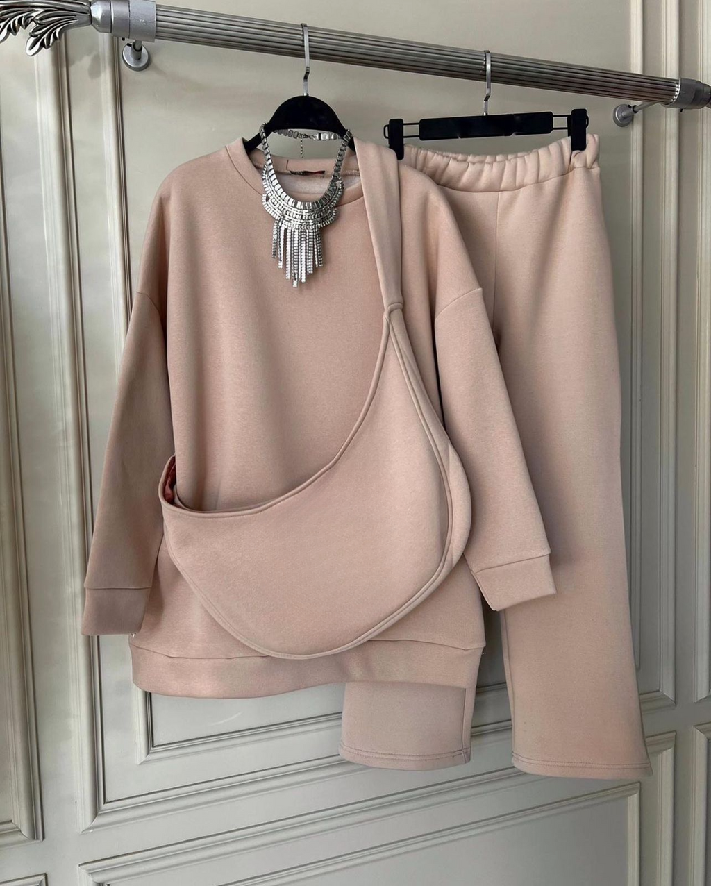 CH 391 Bea's Carryall Winter Fleece Co Ords Set SweatShirt + Trouser + Bag
