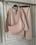 CH 391 Bea's Carryall Winter Fleece Co Ords Set SweatShirt + Trouser + Bag