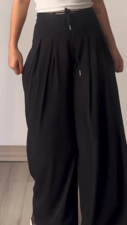 Ch-565 CloudWalk LightFlow Loose Fit High Waist Pants Summer Loose Pants