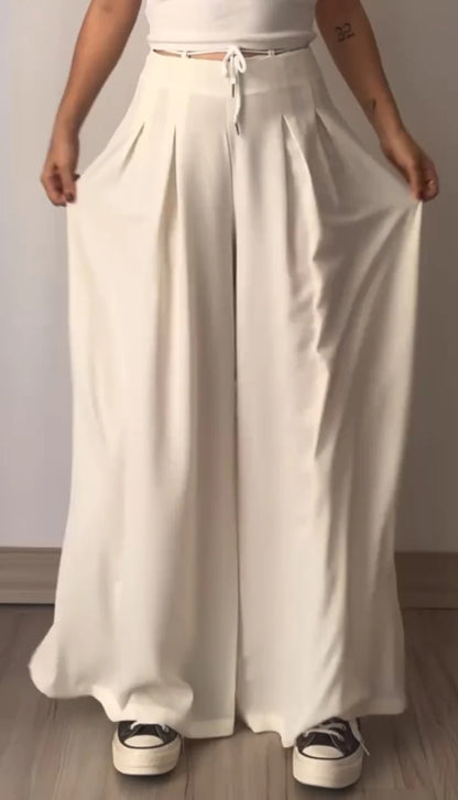 Ch-565 CloudWalk LightFlow Loose Fit High Waist Pants Summer Loose Pants