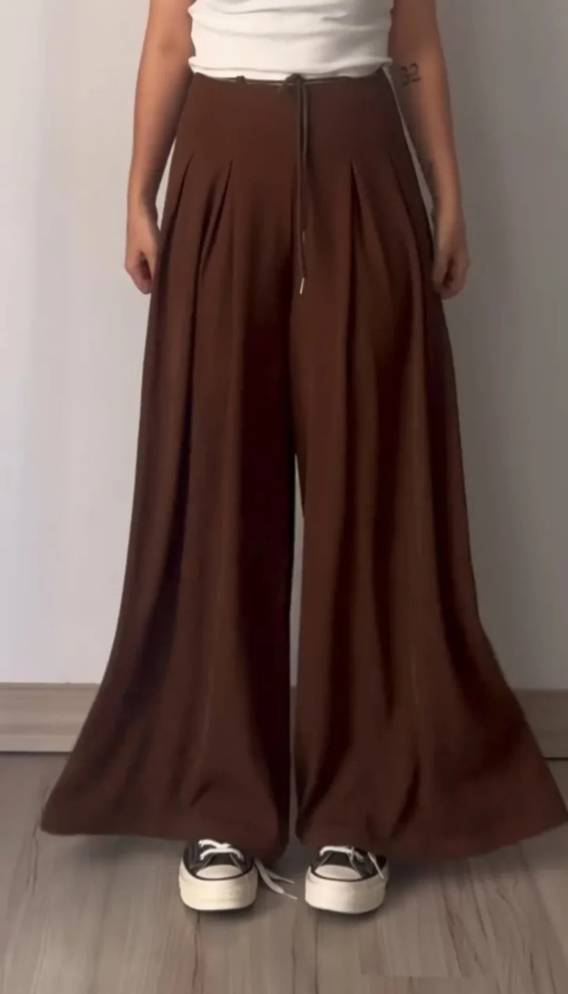 Ch-565 CloudWalk LightFlow Loose Fit High Waist Pants Summer Loose Pants