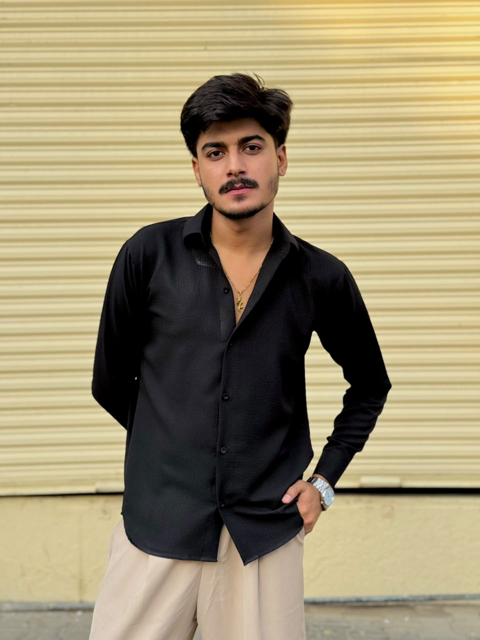 BS-BLK-002 |BEAS|Premium Essential Shirt