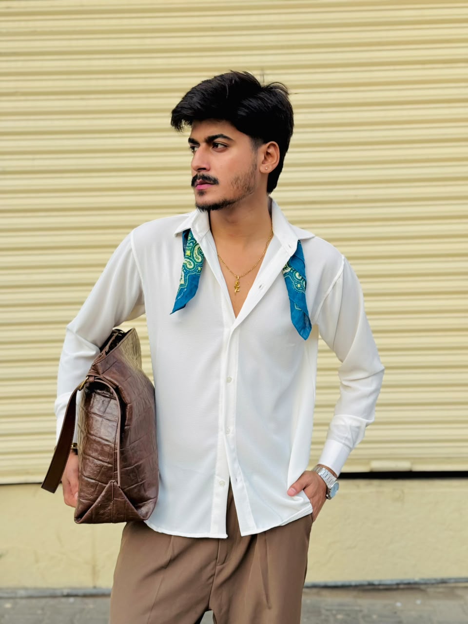 BS-WHT-001 |BEA'S| Premium White Essential Shirt